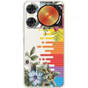 Прозорий чохол BoxFace Nubia Music 2 Floral