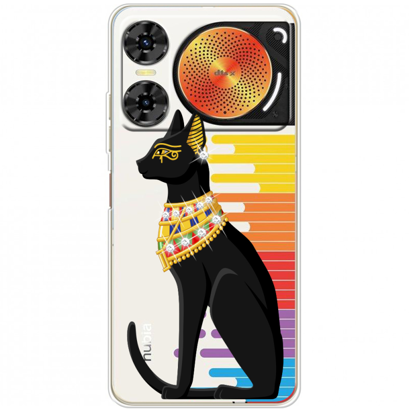 Чохол зі стразами Nubia Music 2 Egipet Cat