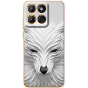 Чохол BoxFace Moto Edge 60 Pro White Wolf
