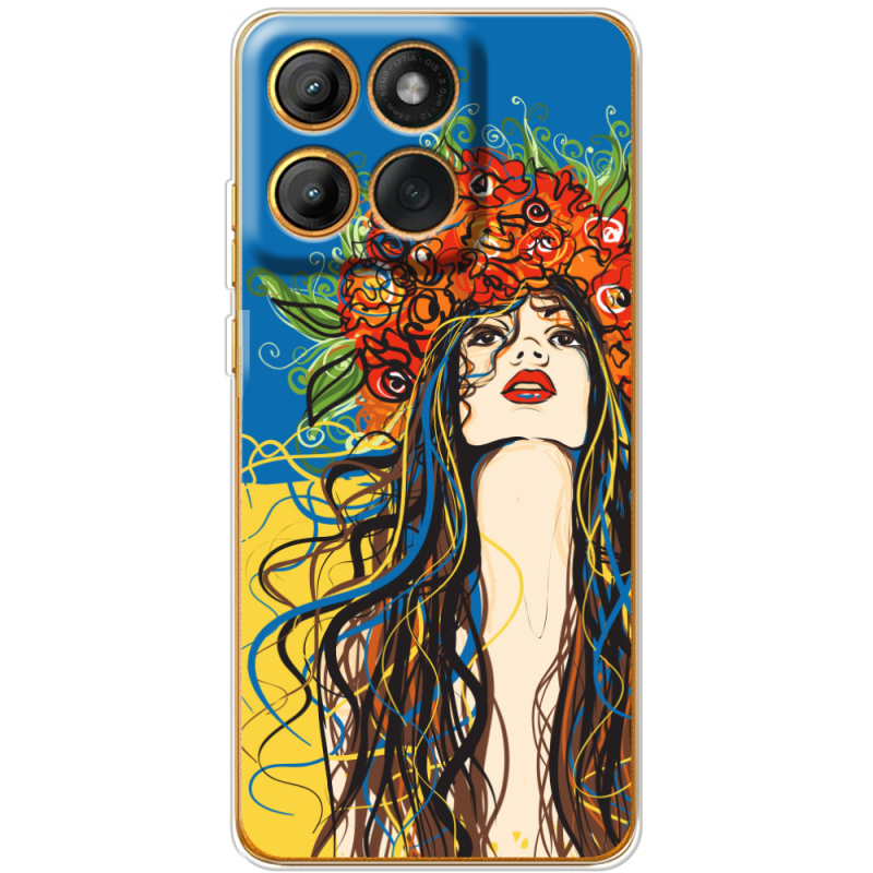 Чохол BoxFace Moto Edge 60 Pro Ukraine Girl