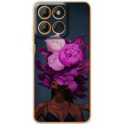Чохол BoxFace Moto Edge 60 Pro Exquisite Purple Flowers