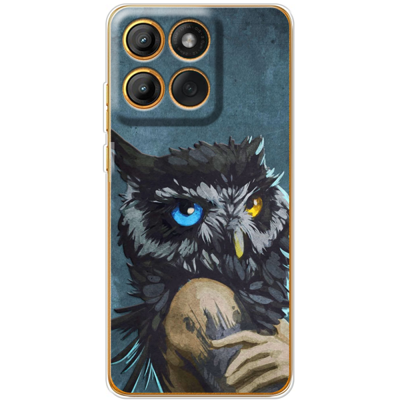 Чохол BoxFace Moto Edge 60 Pro Owl Woman