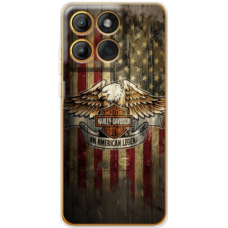 Чохол BoxFace Moto Edge 60 Pro Harley An American Legend