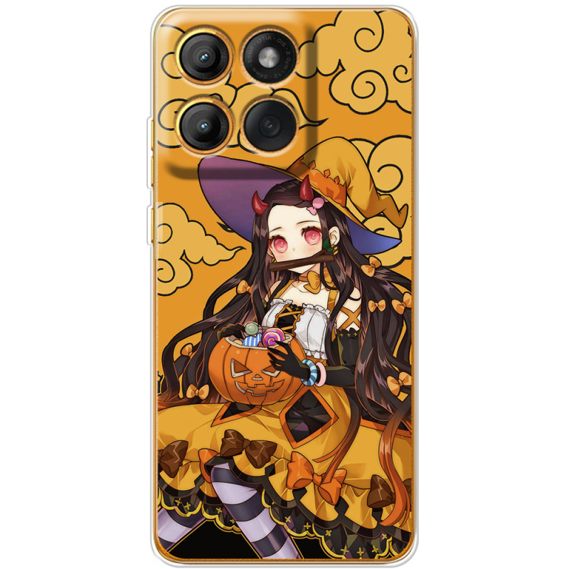 Чохол BoxFace Moto Edge 60 Pro Kamado Nezuko Halloween