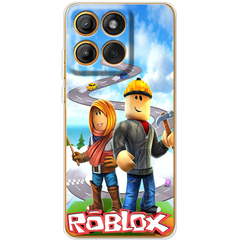 Чохол BoxFace Moto Edge 60 Pro Roblox Білдерман