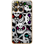 Чохол BoxFace Moto Edge 60 Pro Monster meow