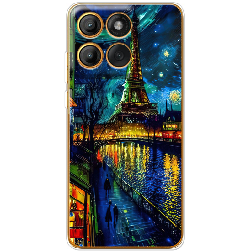 Чохол BoxFace Moto Edge 60 Pro Сяйво над Парижем