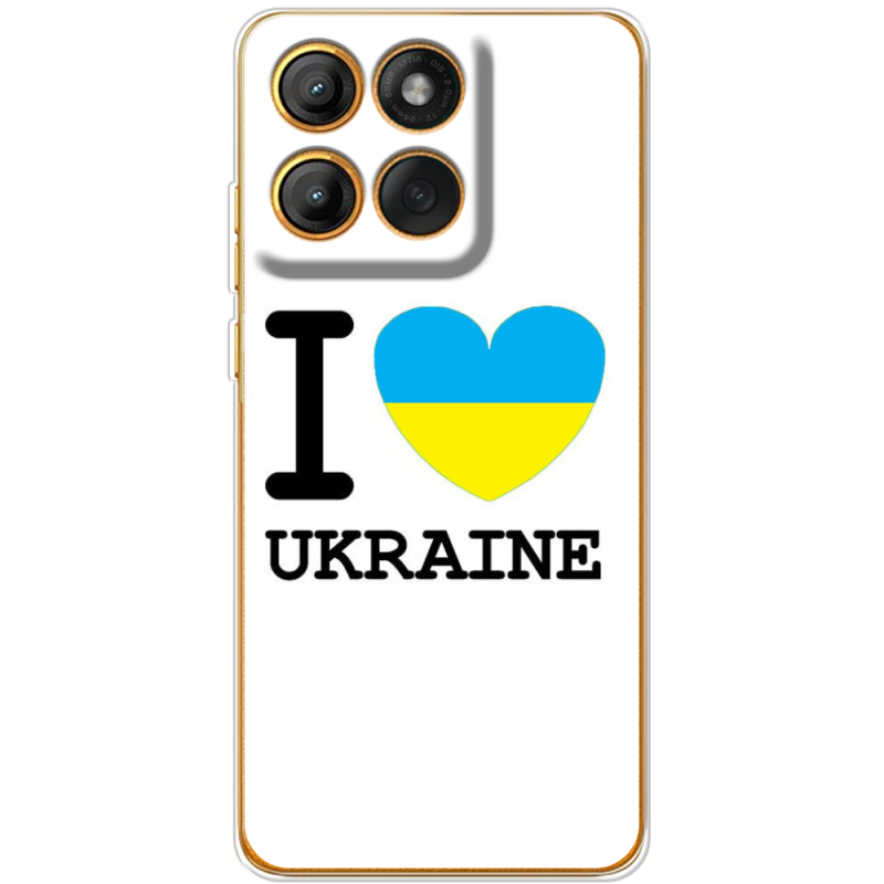 Чохол BoxFace Moto Edge 60 Pro I love Ukraine