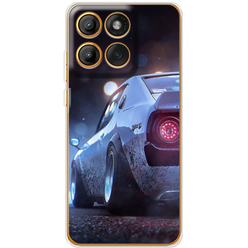 Чохол BoxFace Moto Edge 60 Pro Silver Car
