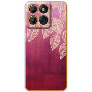 Чохол BoxFace Moto Edge 60 Pro Gold Leaves