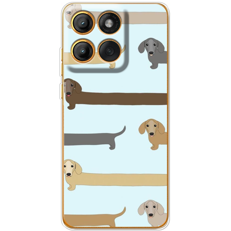 Чохол BoxFace Moto Edge 60 Pro Dachshund