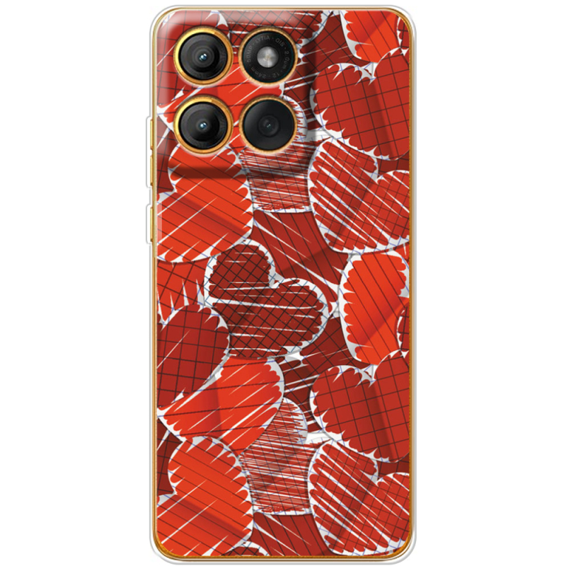 Чохол BoxFace Moto Edge 60 Pro Heart Strings