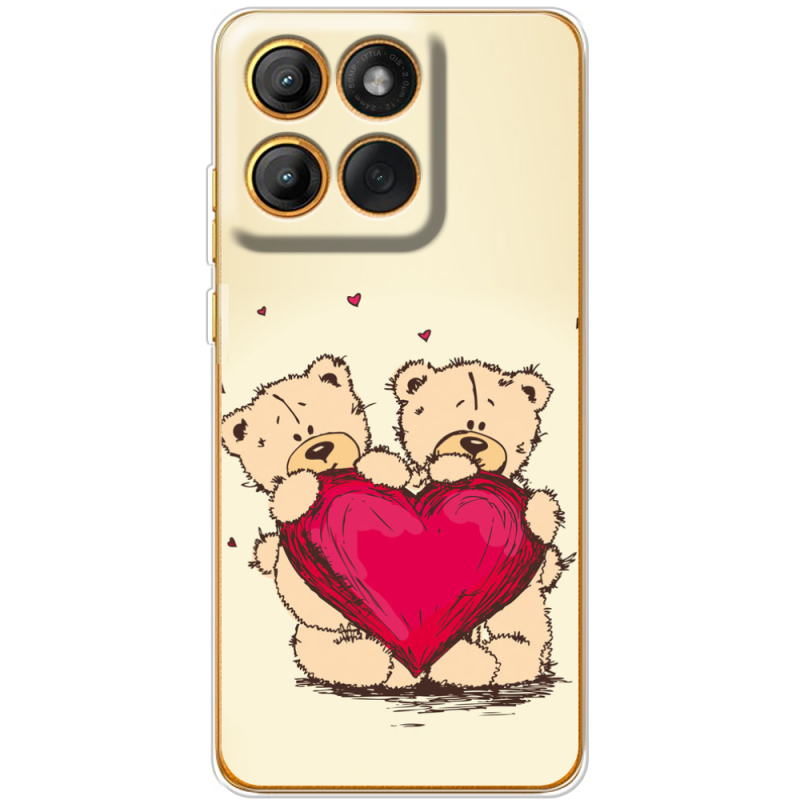 Чохол BoxFace Moto Edge 60 Pro Teddy Bear Love