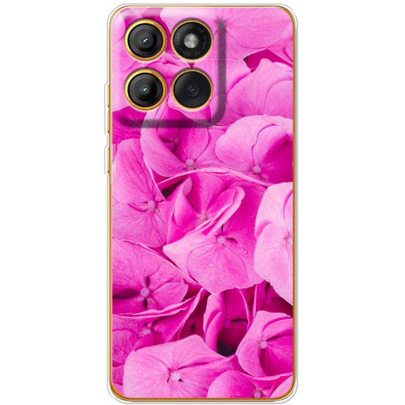 Чохол BoxFace Moto Edge 60 Pro Pink Flowers