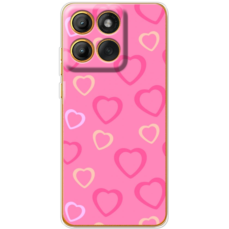 Чохол BoxFace Moto Edge 60 Pro Sugar Hearts