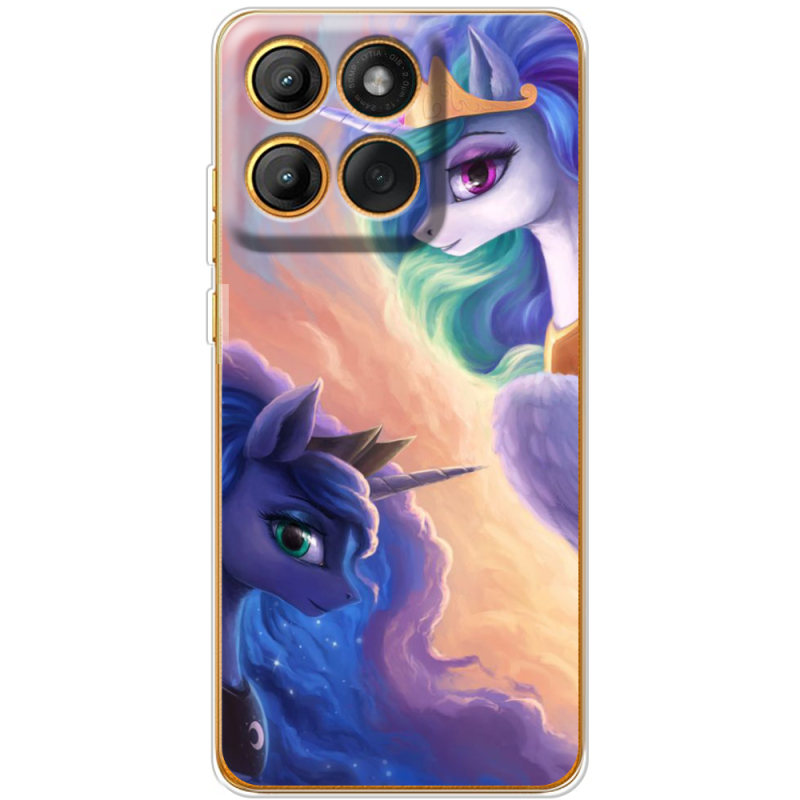 Чохол BoxFace Moto Edge 60 Pro My Little Pony Rarity  Princess Luna