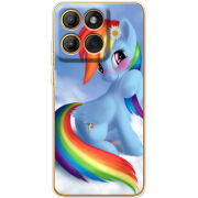 Чохол BoxFace Moto Edge 60 Pro My Little Pony Rainbow Dash