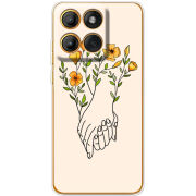 Чохол BoxFace Moto Edge 60 Pro Flower Hands