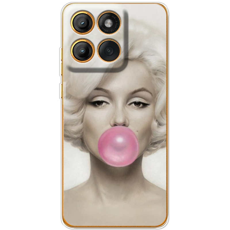 Чохол BoxFace Moto Edge 60 Pro Marilyn Monroe Bubble Gum