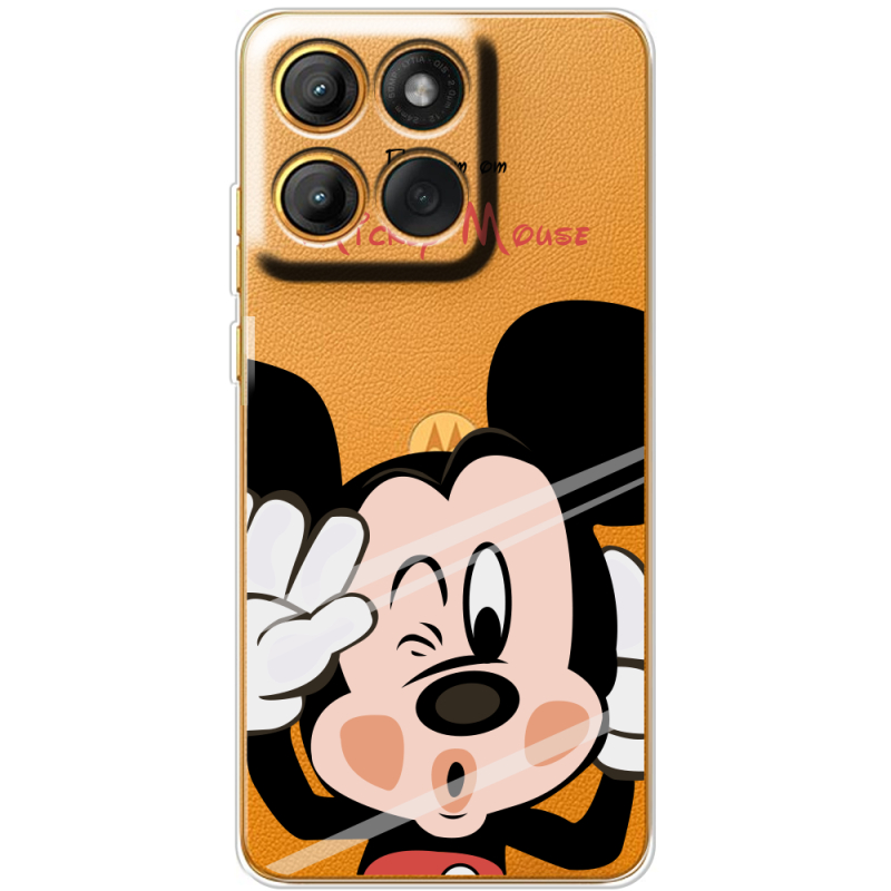 Прозорий чохол BoxFace Moto Edge 60 Pro Mister M