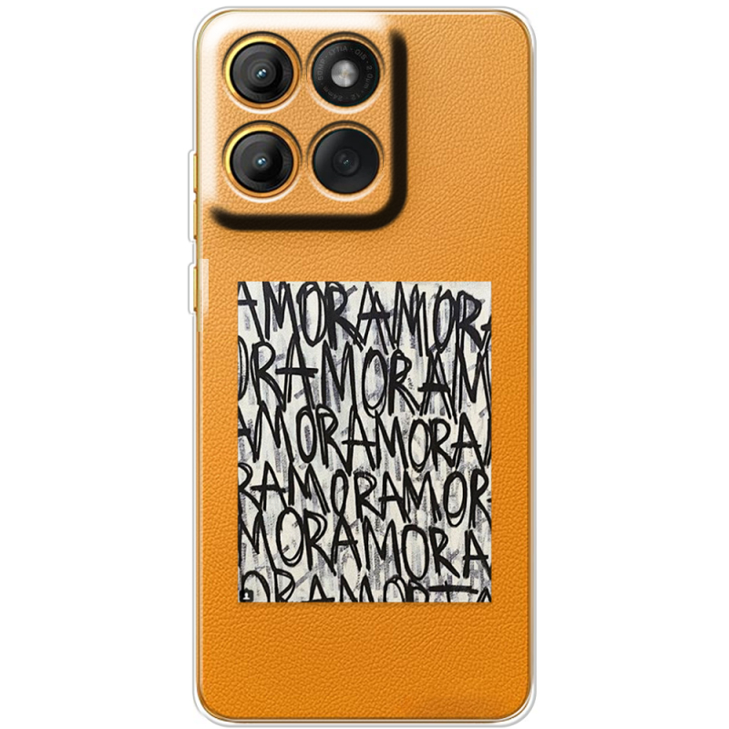 Прозорий чохол BoxFace Moto Edge 60 Pro Amor Amor