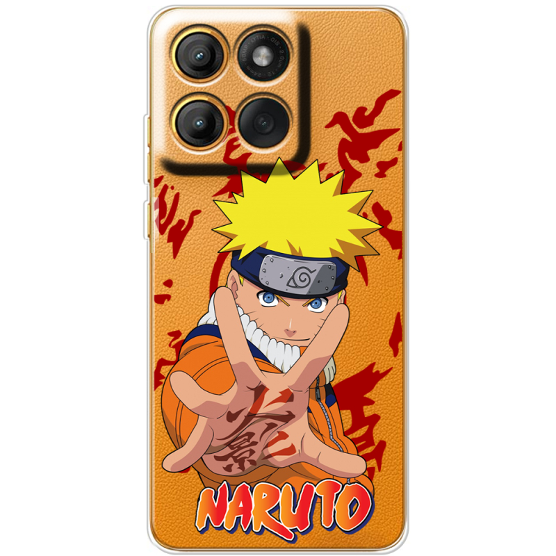 Прозорий чохол BoxFace Moto Edge 60 Pro Naruto