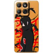 Прозорий чохол BoxFace Moto Edge 60 Pro Учиха Итачи