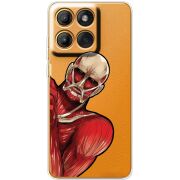 Прозорий чохол BoxFace Moto Edge 60 Pro Титан