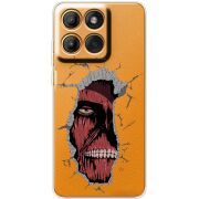 Прозорий чохол BoxFace Moto Edge 60 Pro Нападение Титана