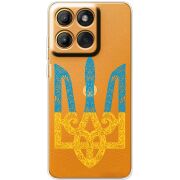 Прозорий чохол BoxFace Moto Edge 60 Pro Gold Trident