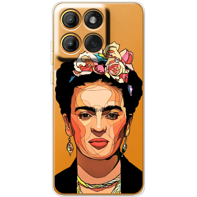 Прозорий чохол BoxFace Moto Edge 60 Pro Фрида Кало