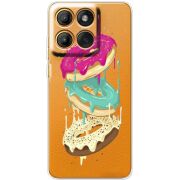 Прозорий чохол BoxFace Moto Edge 60 Pro Donuts