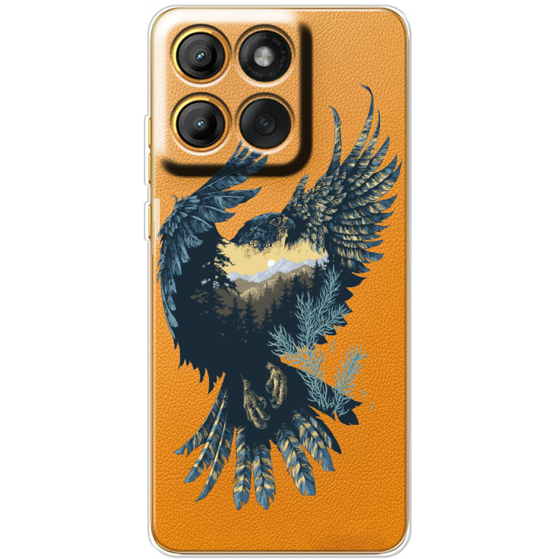 Прозорий чохол BoxFace Moto Edge 60 Pro Eagle