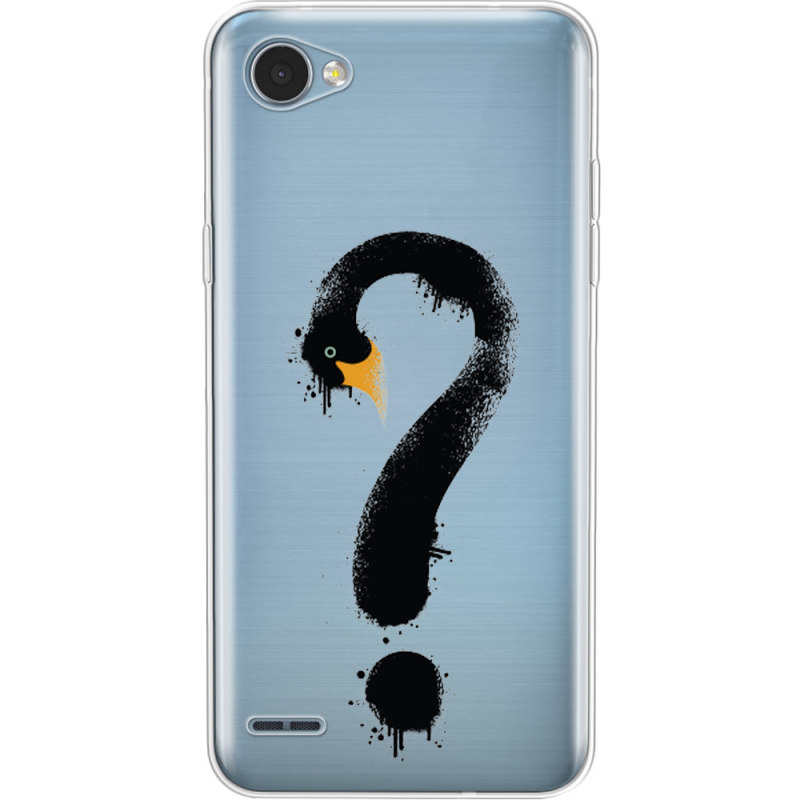 Прозрачный чехол Uprint LG Q6 A / Plus LGM700 Swan question