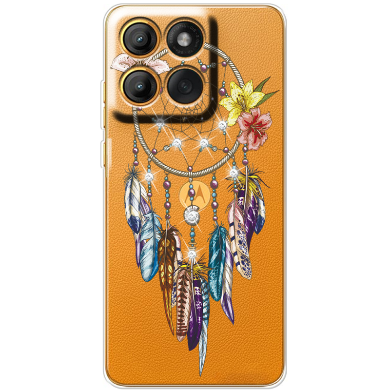 Чохол зі стразами Moto Edge 60 Pro Dreamcatcher