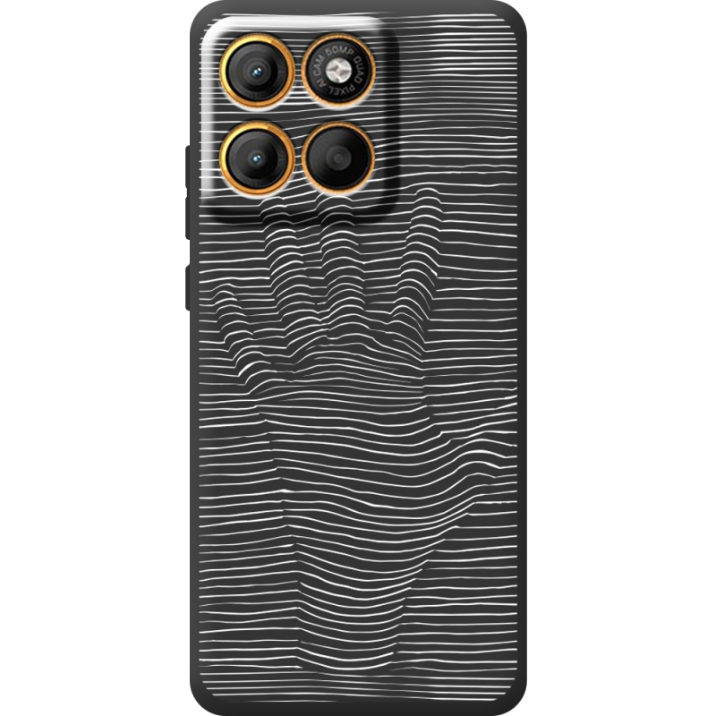 Чорний чохол BoxFace Moto Edge 60 Pro Optical Hand