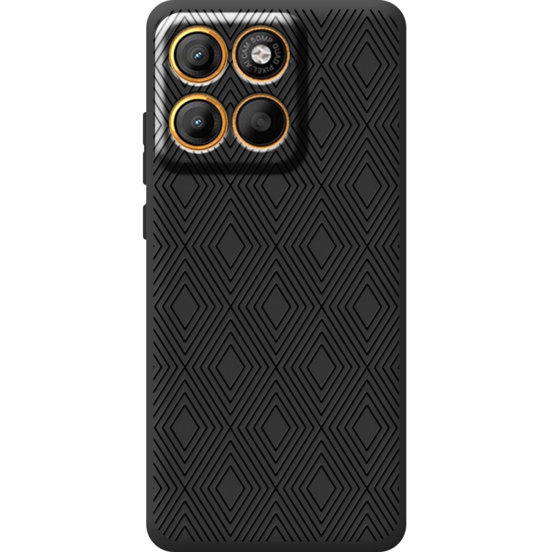 Чорний чохол BoxFace Moto Edge 60 Pro 