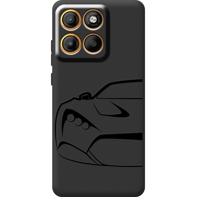 Чорний чохол BoxFace Moto Edge 60 Pro Sportcar