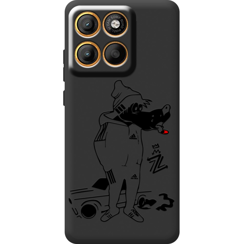 Чорний чохол BoxFace Moto Edge 60 Pro 