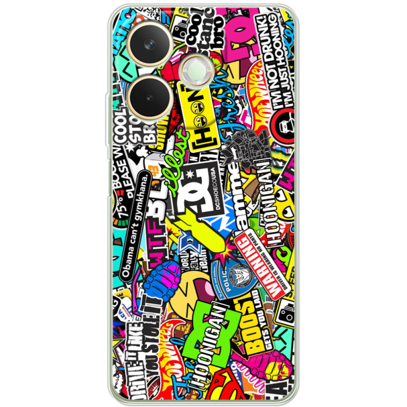 Чохол BoxFace OPPO A5 Pro Multicolored Inscriptions