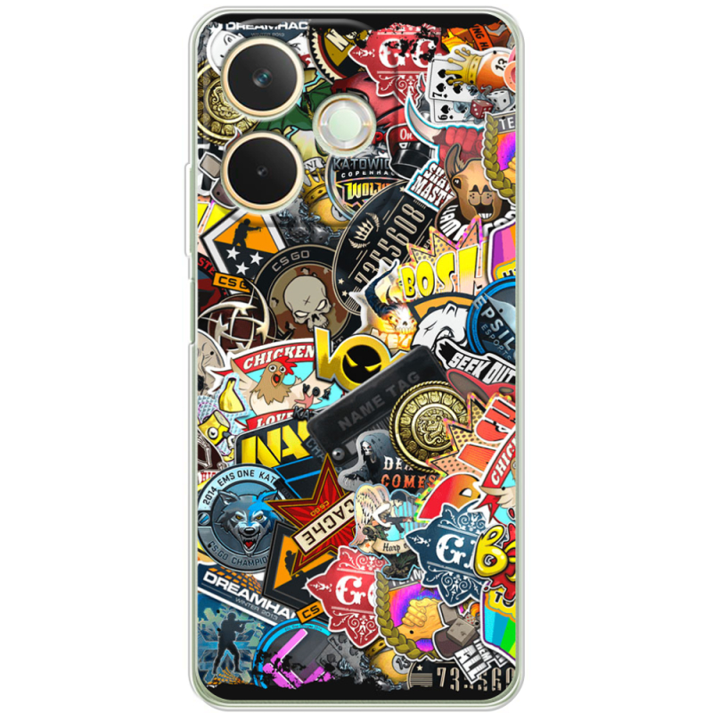 Чохол BoxFace OPPO A5 Pro CS:Go Stickerbombing