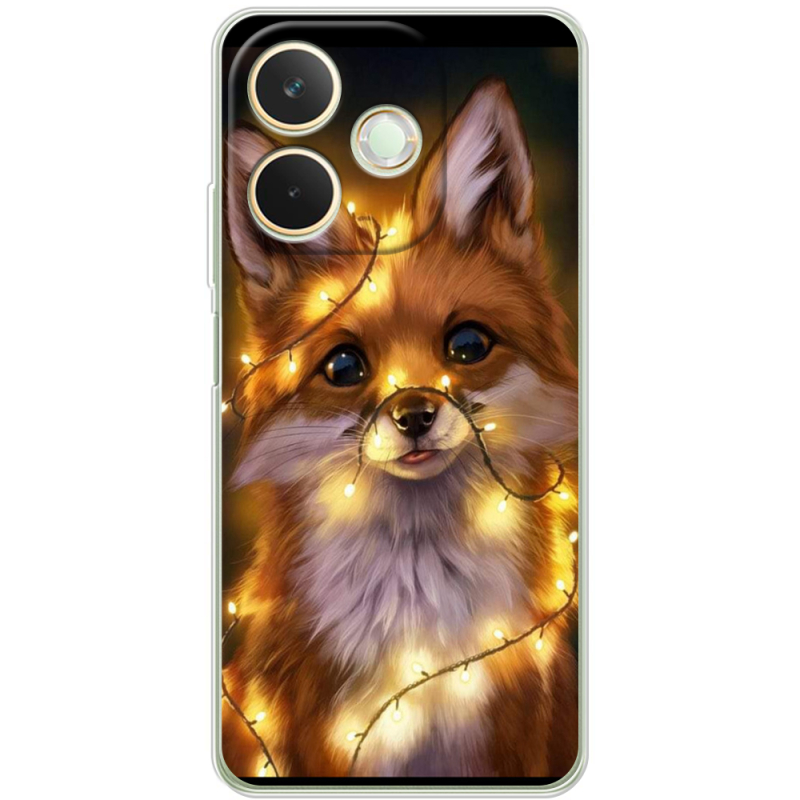 Чохол BoxFace OPPO A5 Pro Різдвяна лисичка