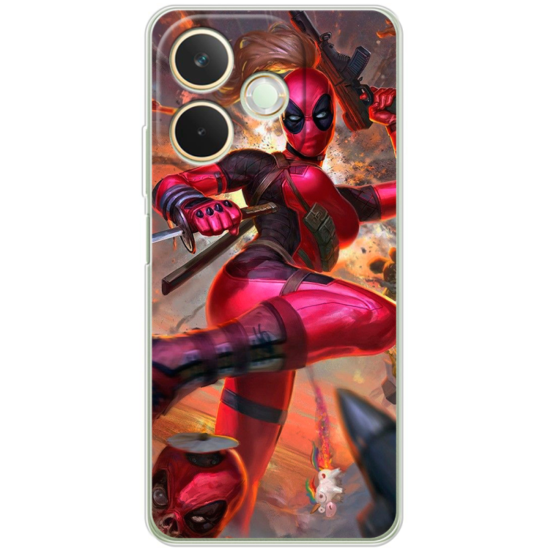Чохол BoxFace OPPO A5 Pro Woman Deadpool