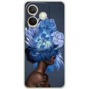 Чохол BoxFace OPPO A5 Pro Exquisite Blue Flowers