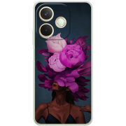 Чохол BoxFace OPPO A5 Pro Exquisite Purple Flowers