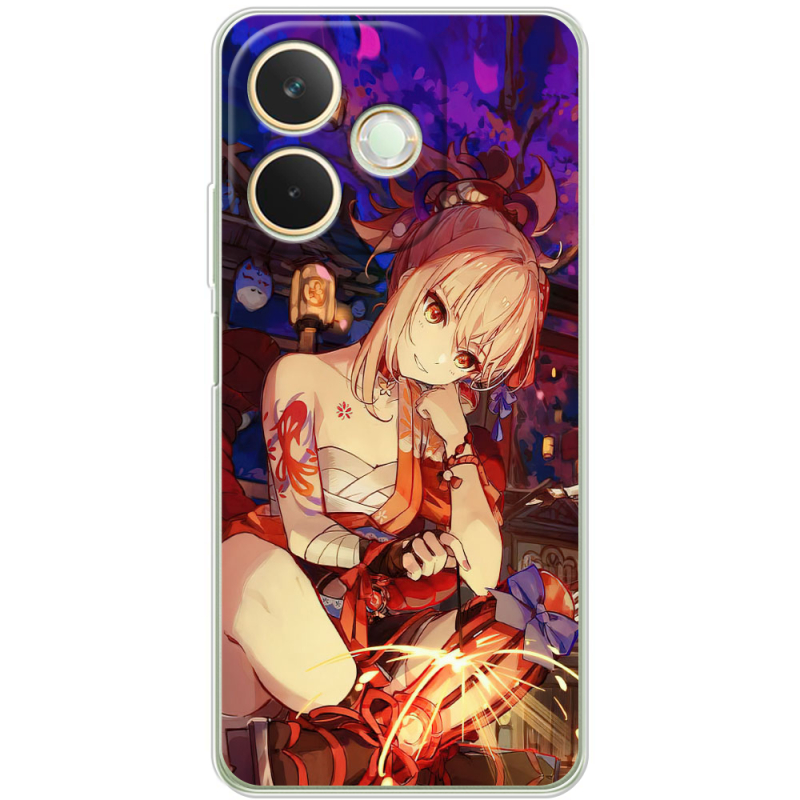 Чохол BoxFace OPPO A5 Pro Genshin Ёимия с огоньком