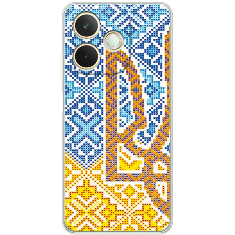 Чохол BoxFace OPPO A5 Pro Тризуб Вишивка