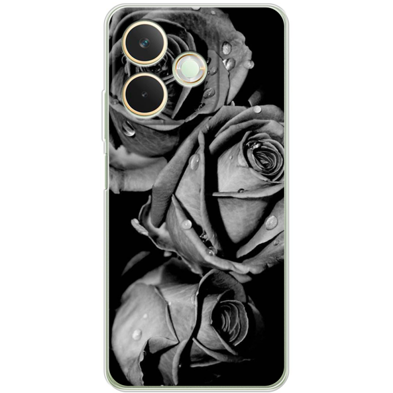 Чохол BoxFace OPPO A5 Pro Black and White Roses
