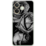Чохол BoxFace OPPO A5 Pro Black and White Roses