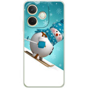 Чохол BoxFace OPPO A5 Pro Skier Snowman